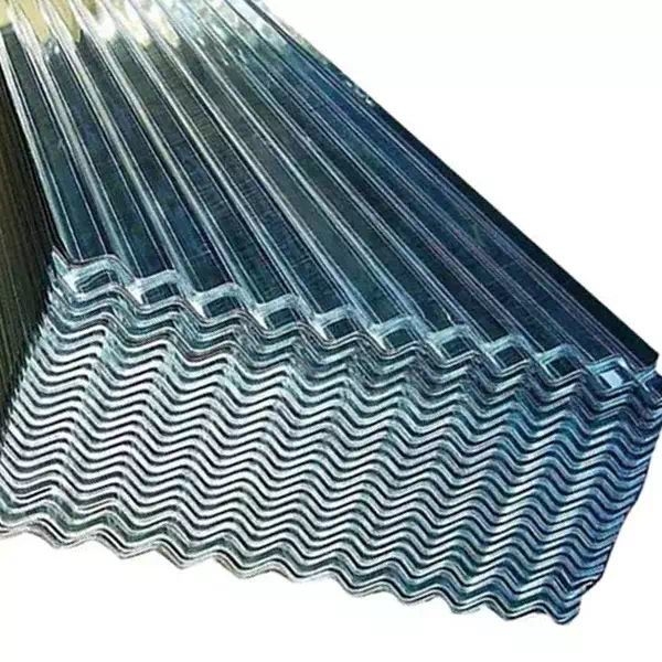 Width 850mm Corrugated Galvanized Steel Sheet TS280GD Gi Corrugated