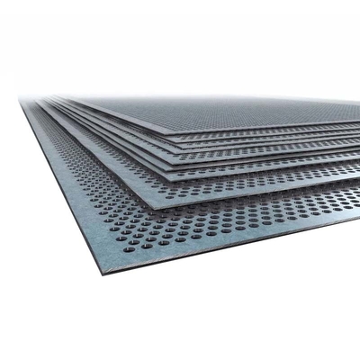 Perforated Punched Metal Mesh Plate Galvanized Steel Sheet