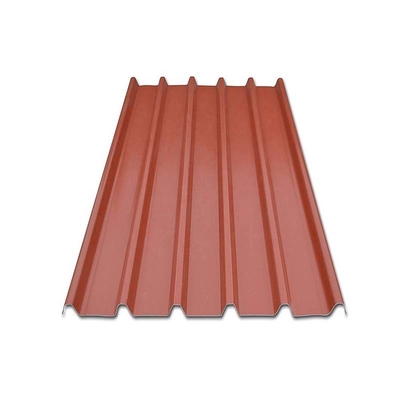 Red Color Coated Steel Roof Sheet PPGI PPGL