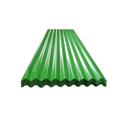 Wave Shaped Color Coated Steel Roof Sheet