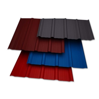 Brown Color Coated Steel Roof Sheet PPGI PPGL