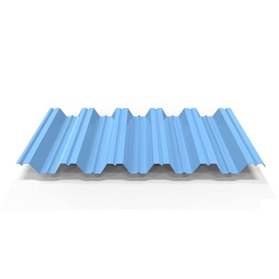 Angled Shape Color Coated Steel Roof Sheet