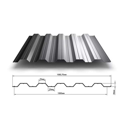 201 Grade Stainless Steel Corrugated Sheet