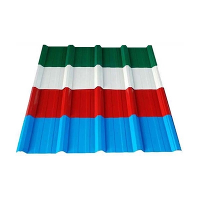 Color Coated Stainless Steel Corrugated Sheet Vacuum Electroplating