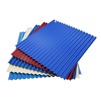 Color Coated Stainless Steel Corrugated Sheet Vacuum Electroplating