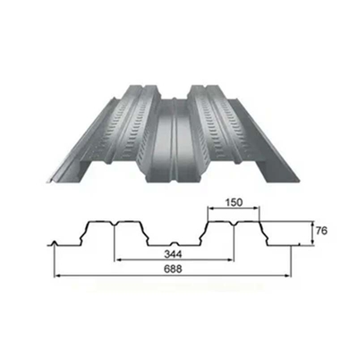 Floor Deck Board Stainless Steel Corrugated Sheet