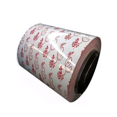 Flower Pattern Prepainted Galvalume Steel Coil Printed