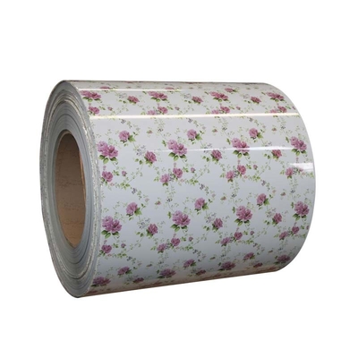 Flower Pattern Prepainted Galvalume Steel Coil Printed