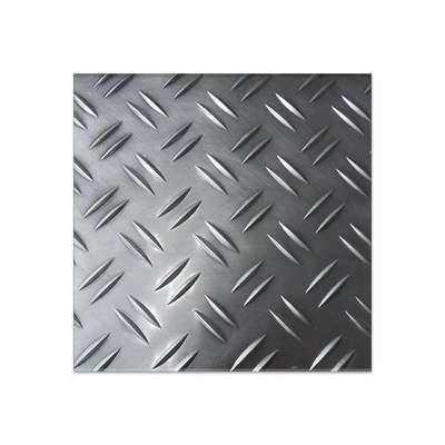 Checkered Sheet Diamond Patterned Stainless Steel Non-Slip Plate